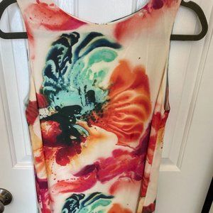 Alice + Olivia Floral Cocktail Dress
